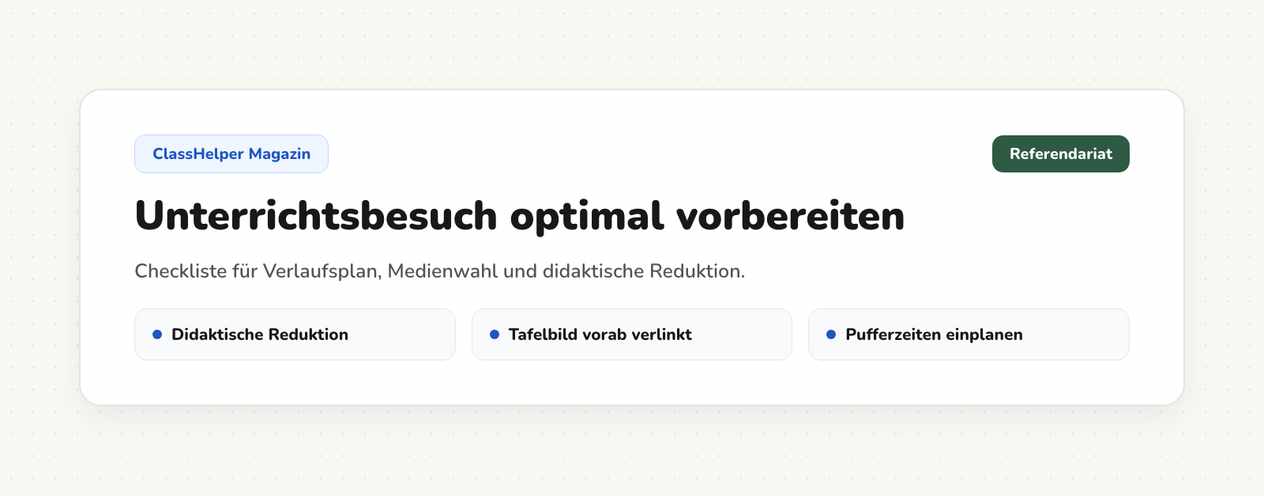 Anzeige der aktuellen Arbeitsphase neben Arbeitsauftrag und Restzeit auf der digitalen Tafel während eines Unterrichtsbesuchs, Klasse 8a