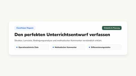 Verlaufsplan einer Stunde mit fünf Phasen und Minutenangaben auf der digitalen Tafel, daneben ein Timer, Klasse 8b