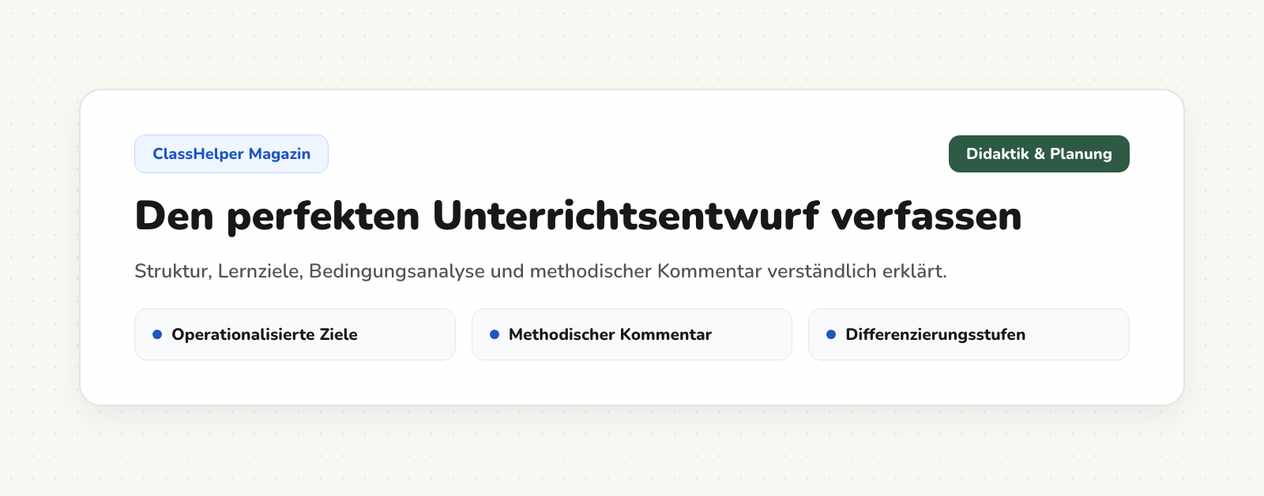 Verlaufsplan einer Stunde mit fünf Phasen und Minutenangaben auf der digitalen Tafel, daneben ein Timer, Klasse 8b